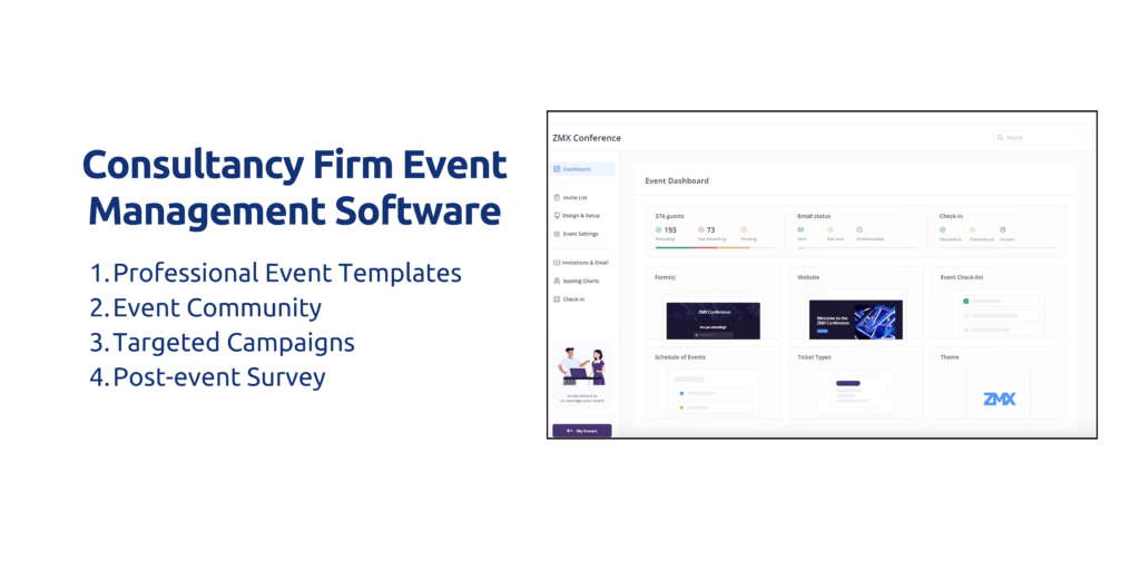 Consultancy Firm Event Management Software